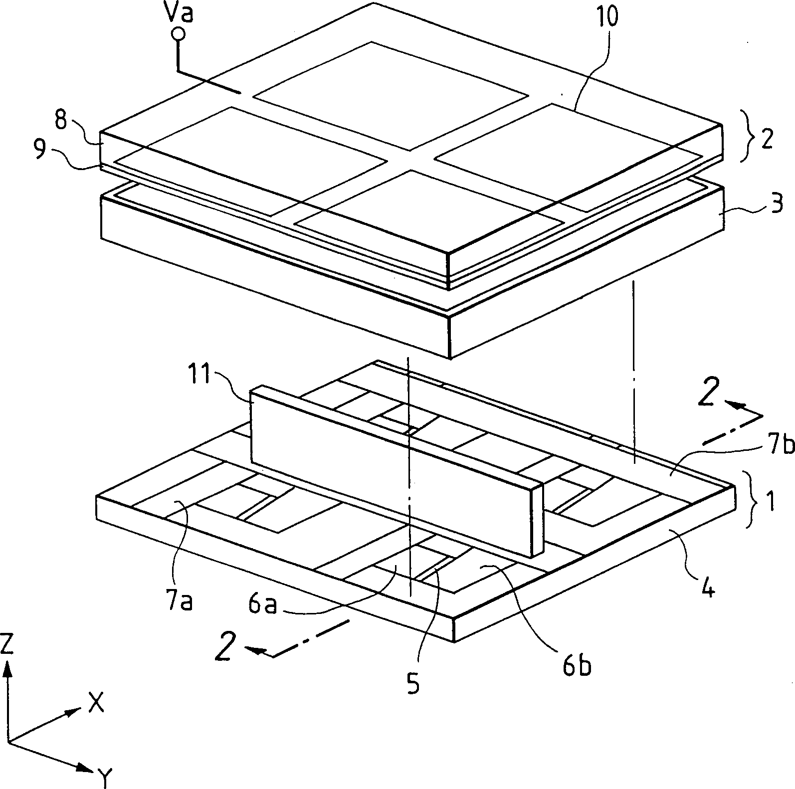 Spacer and image-forming apparatus, and manufacturing method thereof