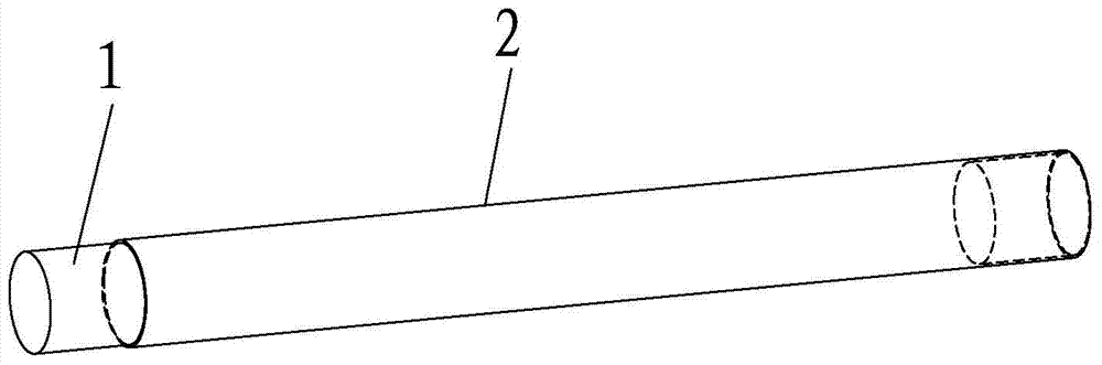 Circular-rod-shaped laser crystal end face and side face combination radiating device and method