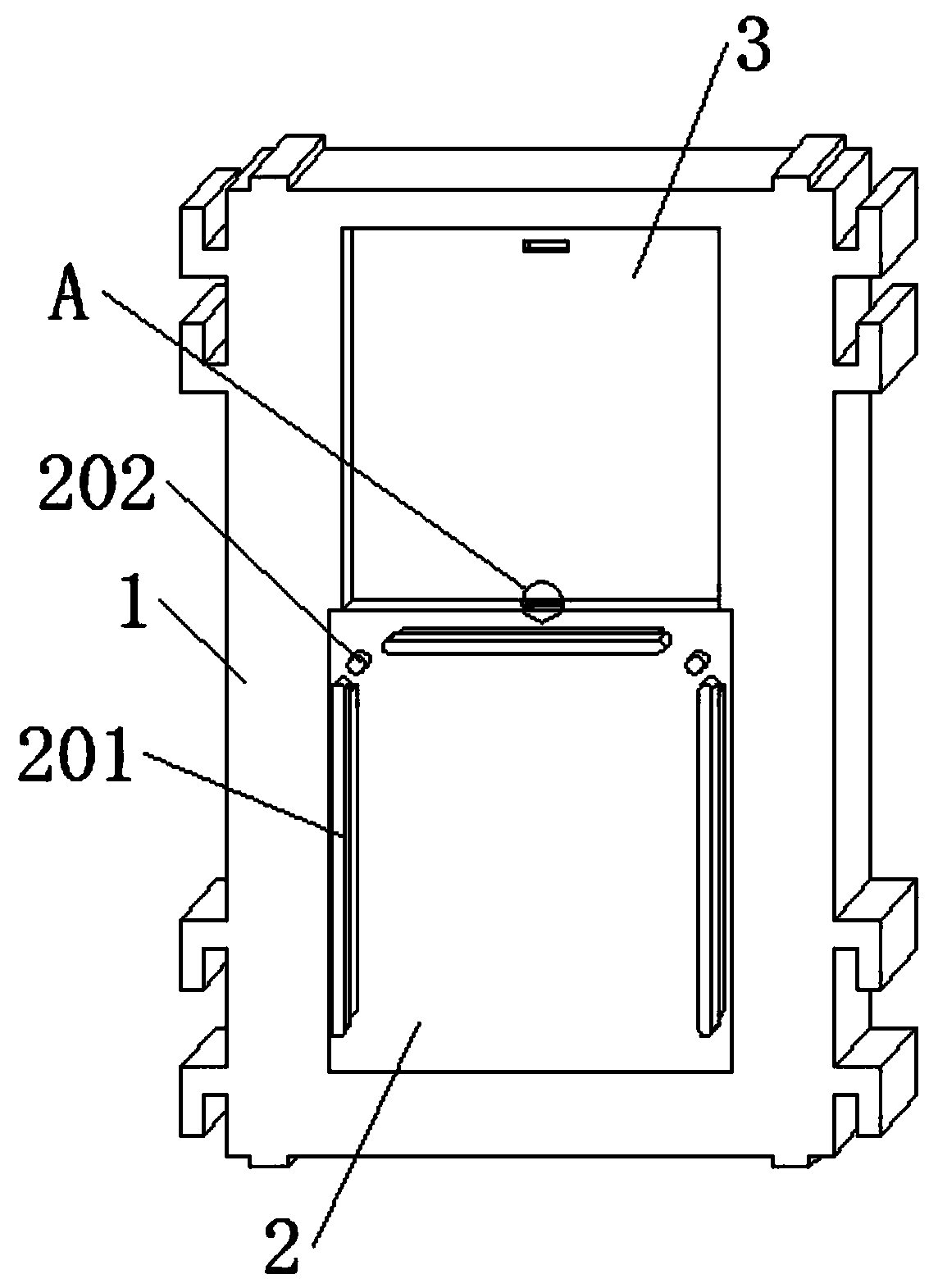 Balcony extension protection window