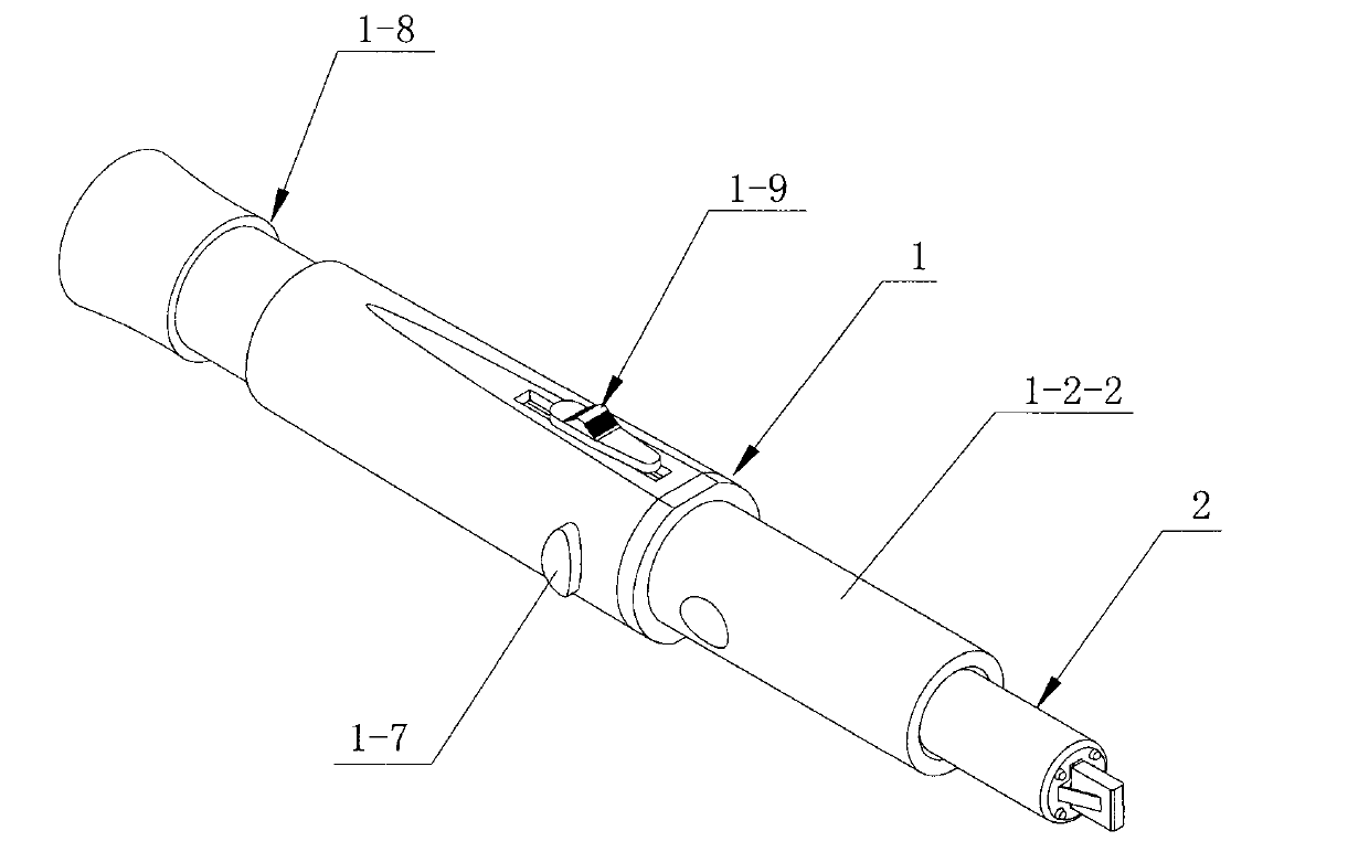 Three-spring portable painless blood sampling pen with disposable pen point