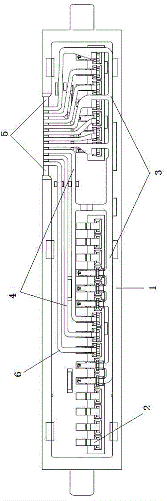 fpc/ffc high frequency sata transmission connector