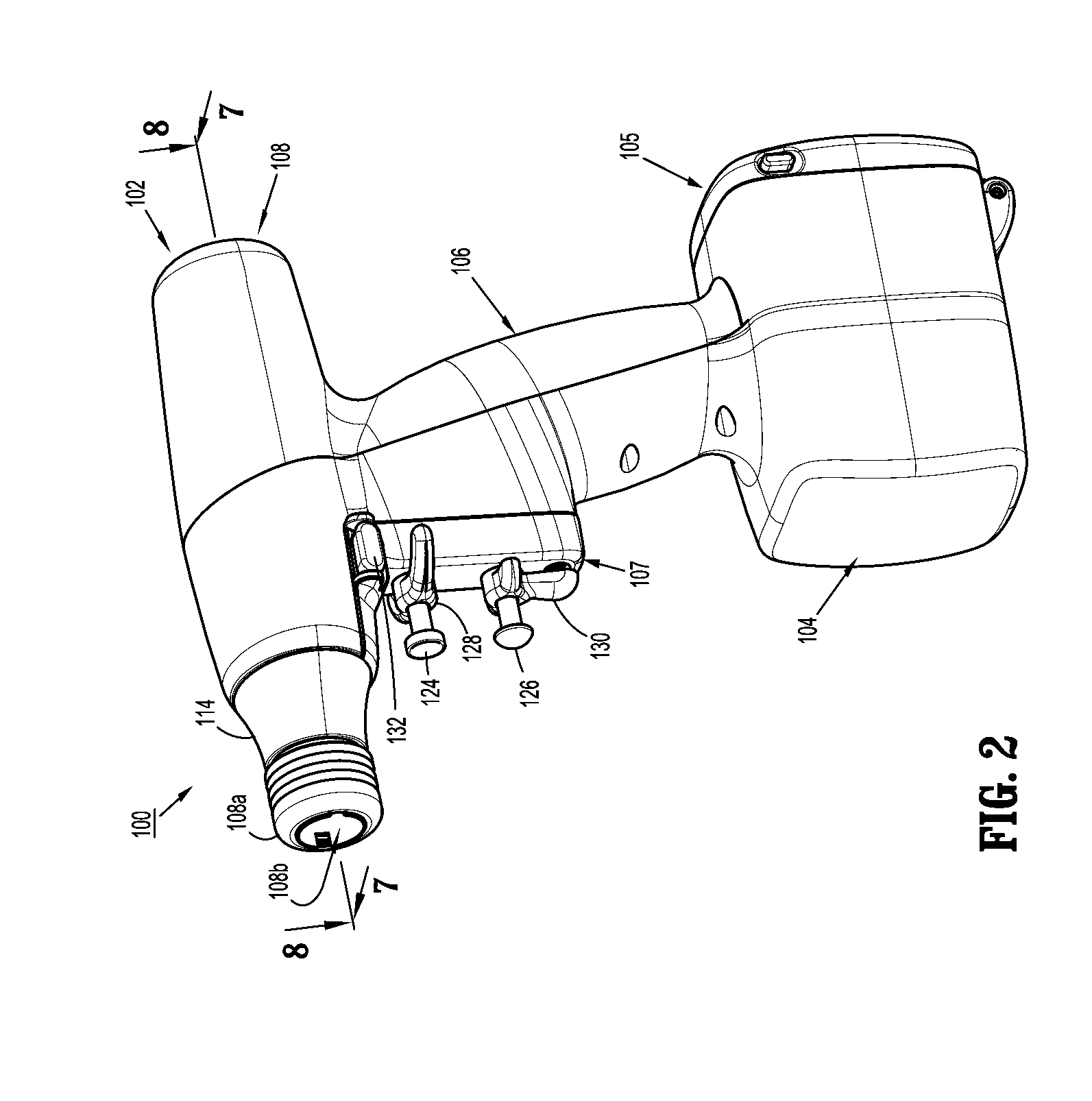 Hand held surgical handle assembly, surgical adapters for use between surgical handle assembly and surgical end effectors, and methods of use