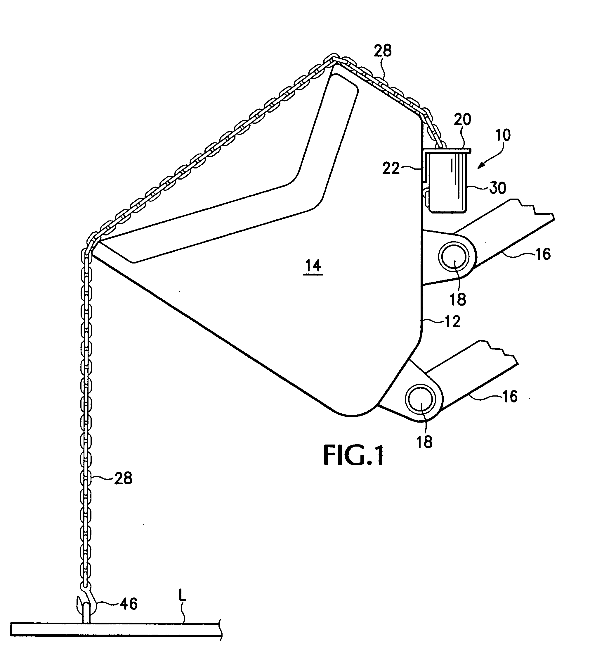 Length-adjustable chain mount and storage apparatus