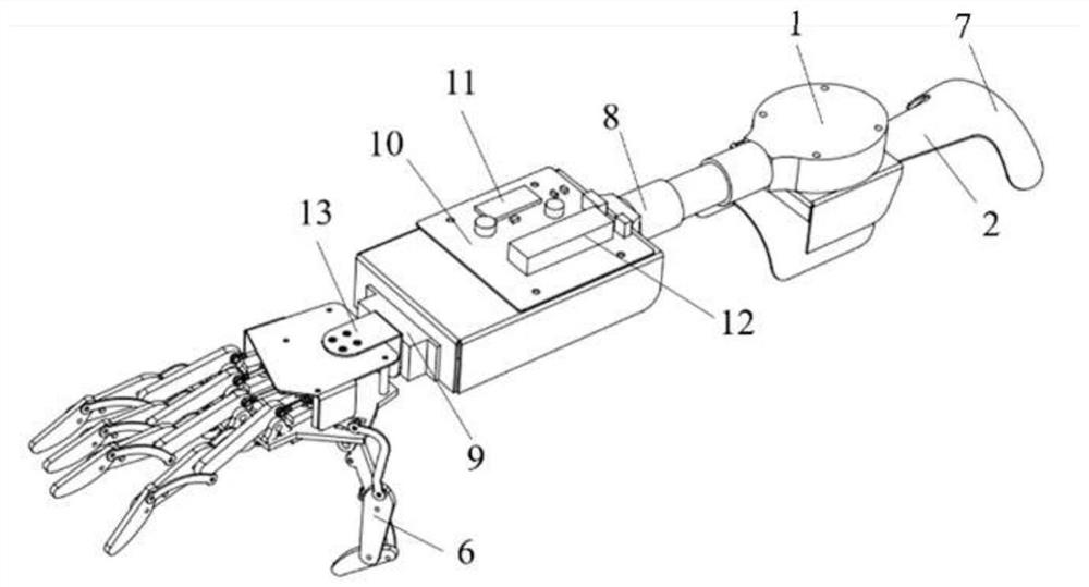 Multi-finger space cooperative control manipulator in high-risk pollution environment