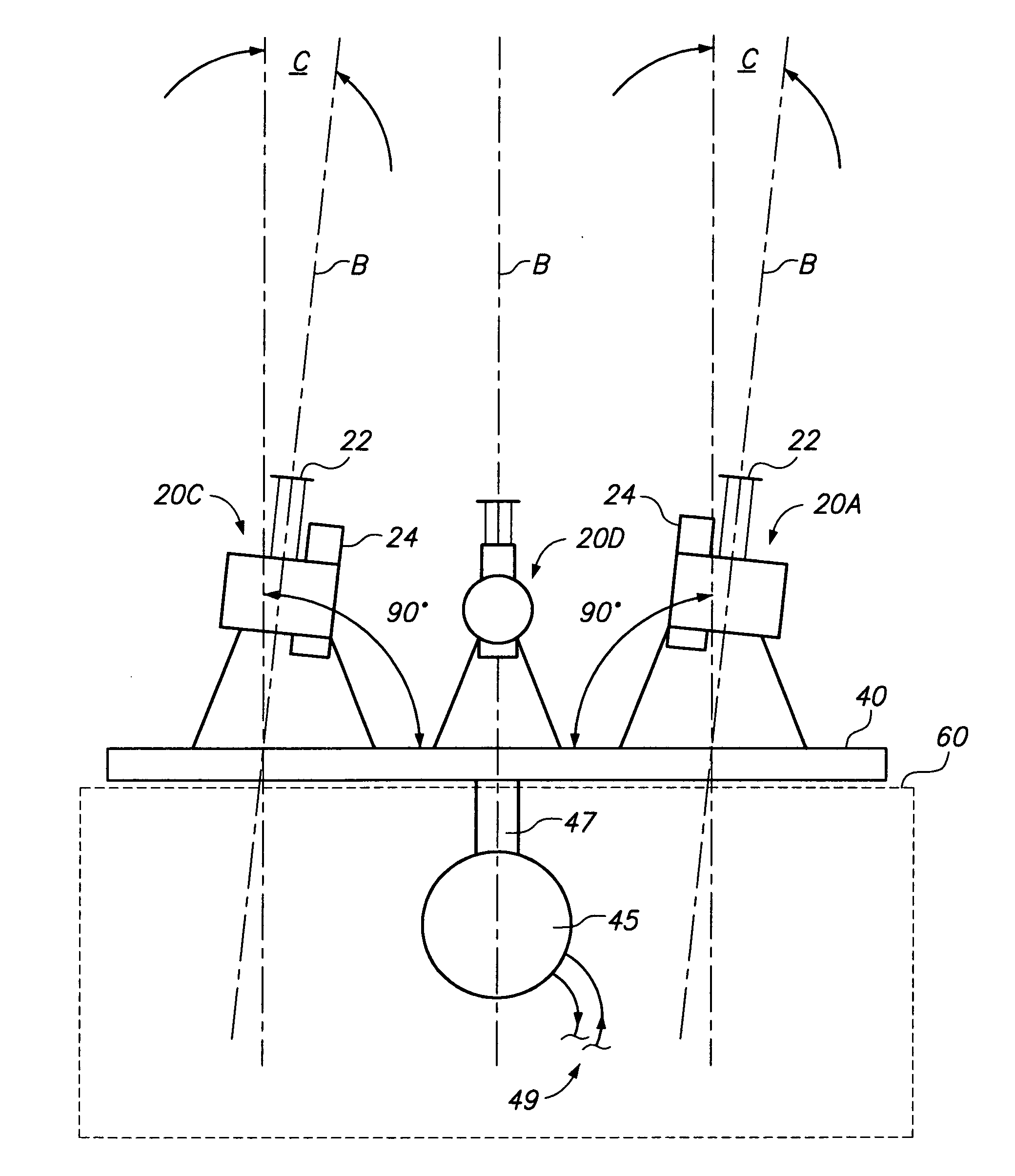 Rotating rapid-firing defense weapon system