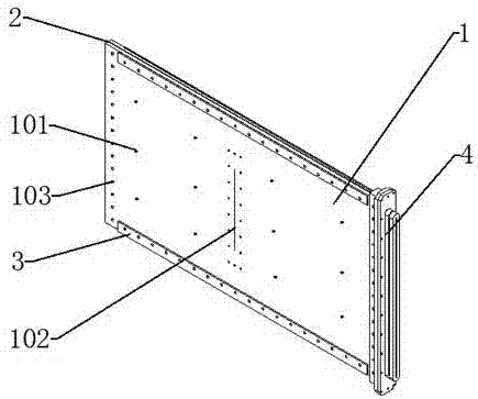 An experimental device for simulating multi-angle fracture network proppant settlement law