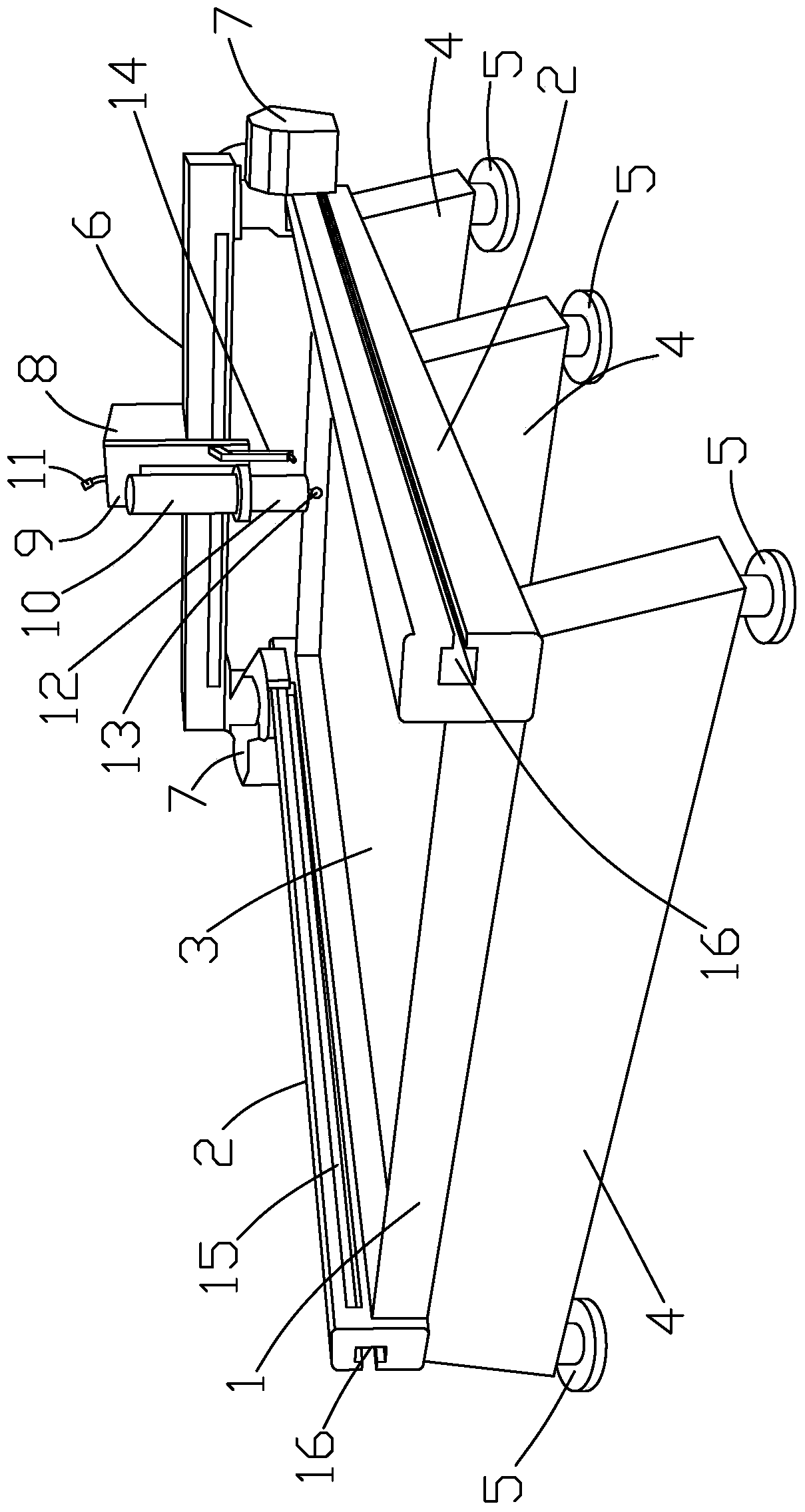 A high-speed engraving machine for flat glass