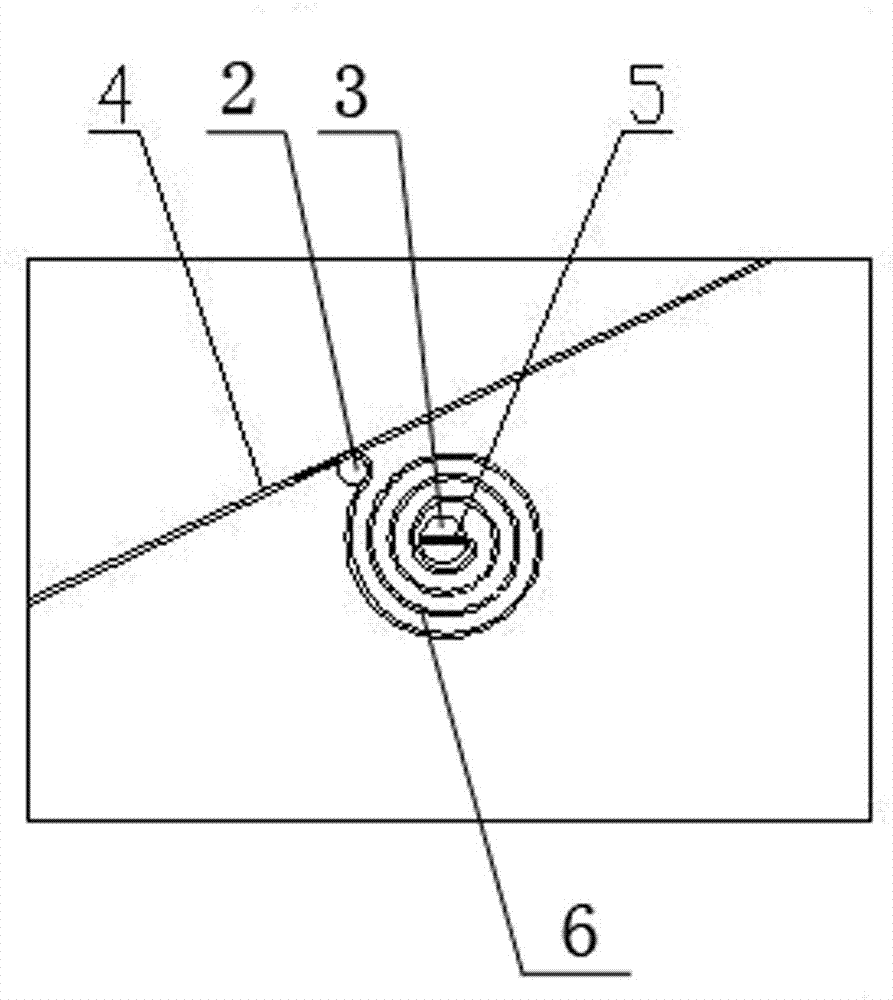 Corner bending device for disc spring