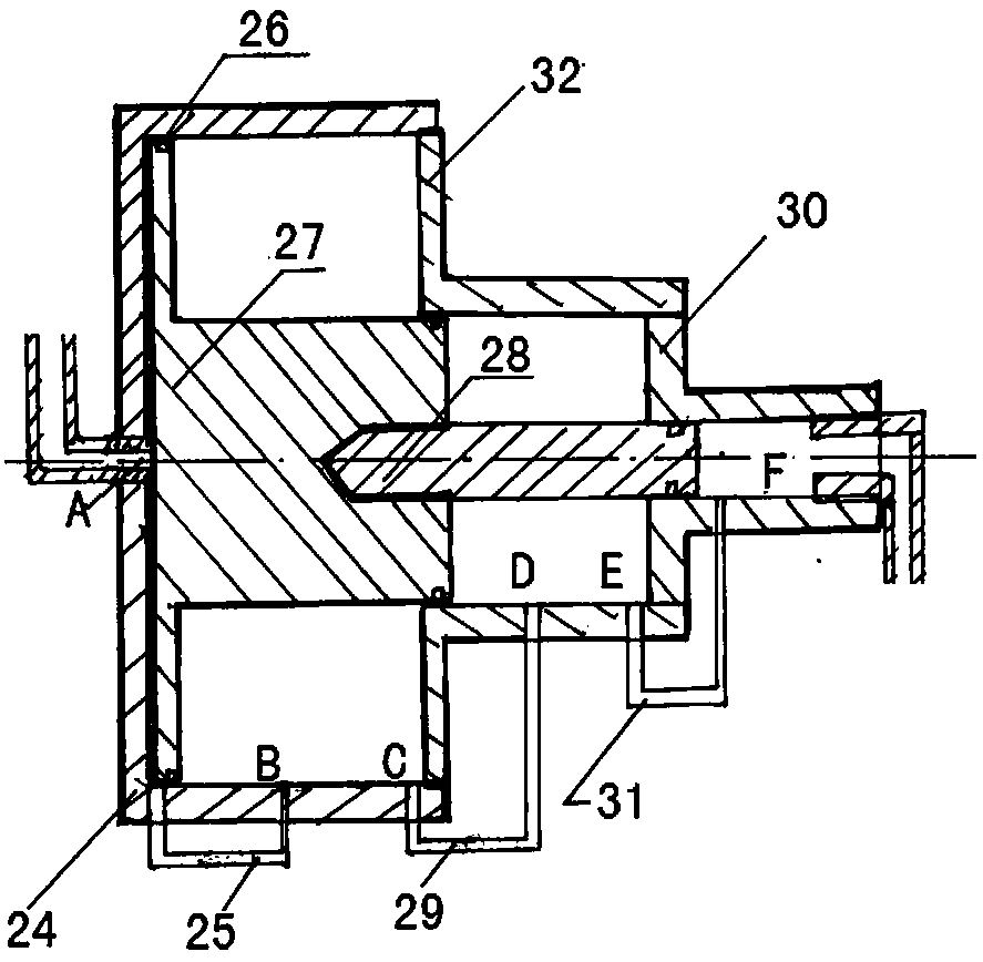 Sulfur-removing, pressurizing and storing device for single-well casing gas