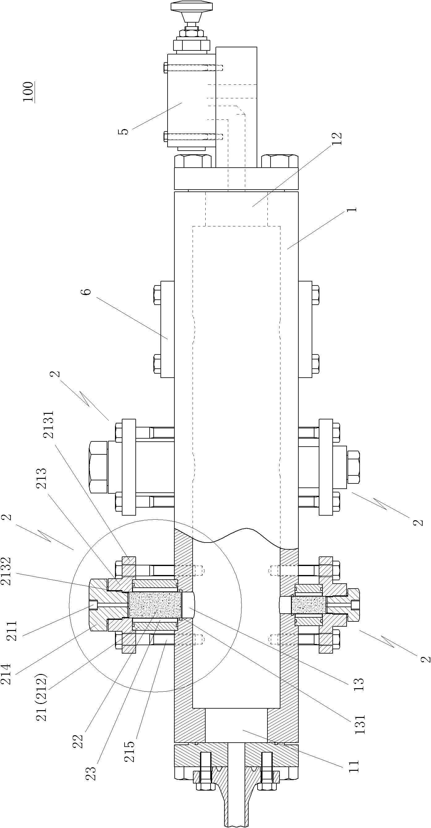 Simulated evaluation device for well-drilling plugging of stress sensitivity stratum
