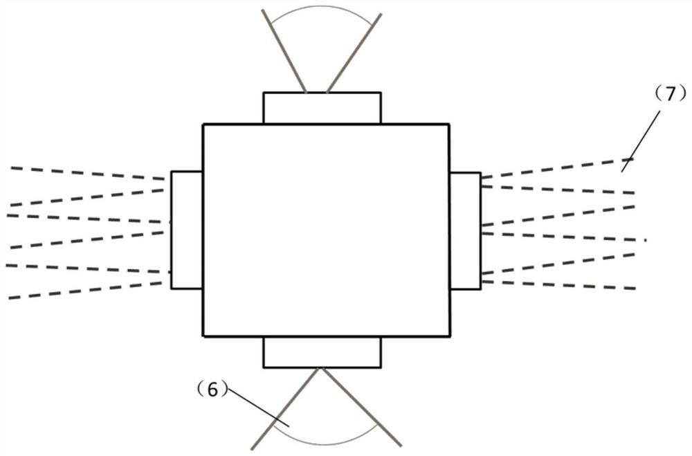 Master-slave nodes and alignment method based on wireless ultraviolet light communication system
