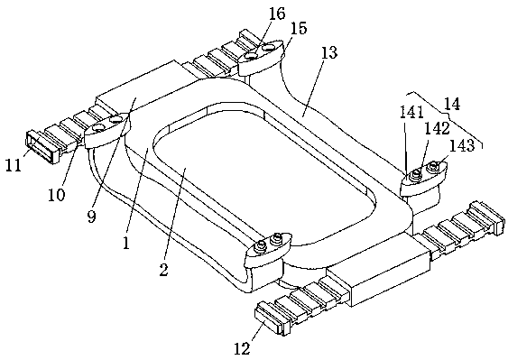 Water-absorbent side-leakage preventing paper diaper structure and making method thereof