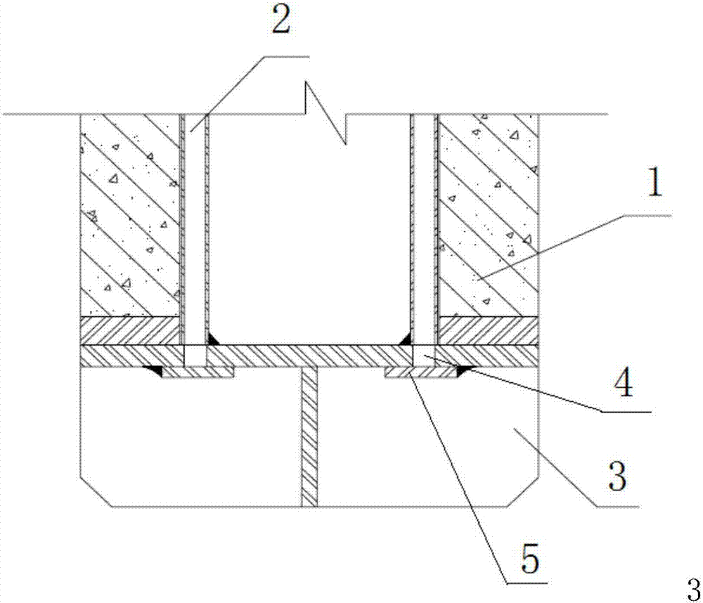 Pipe pile with post-pressure-grouting grouting pipes and construction method of pipe pile