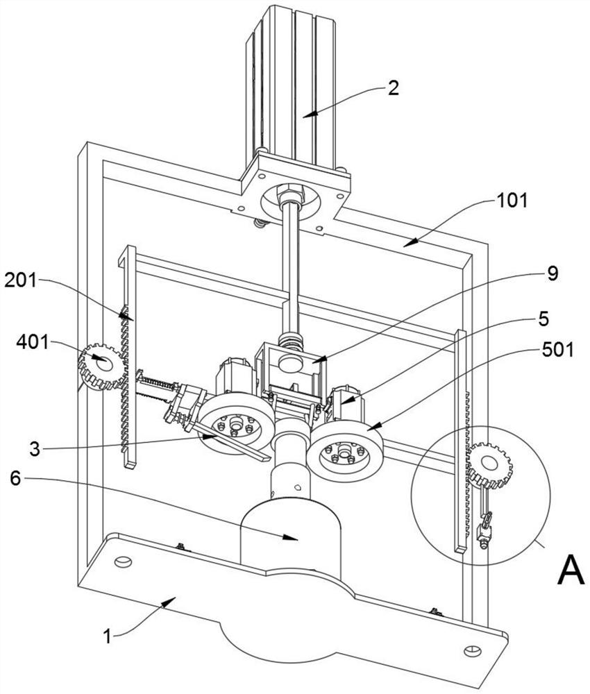 Sun pattern sanding equipment for processing of mechanical bottle cap