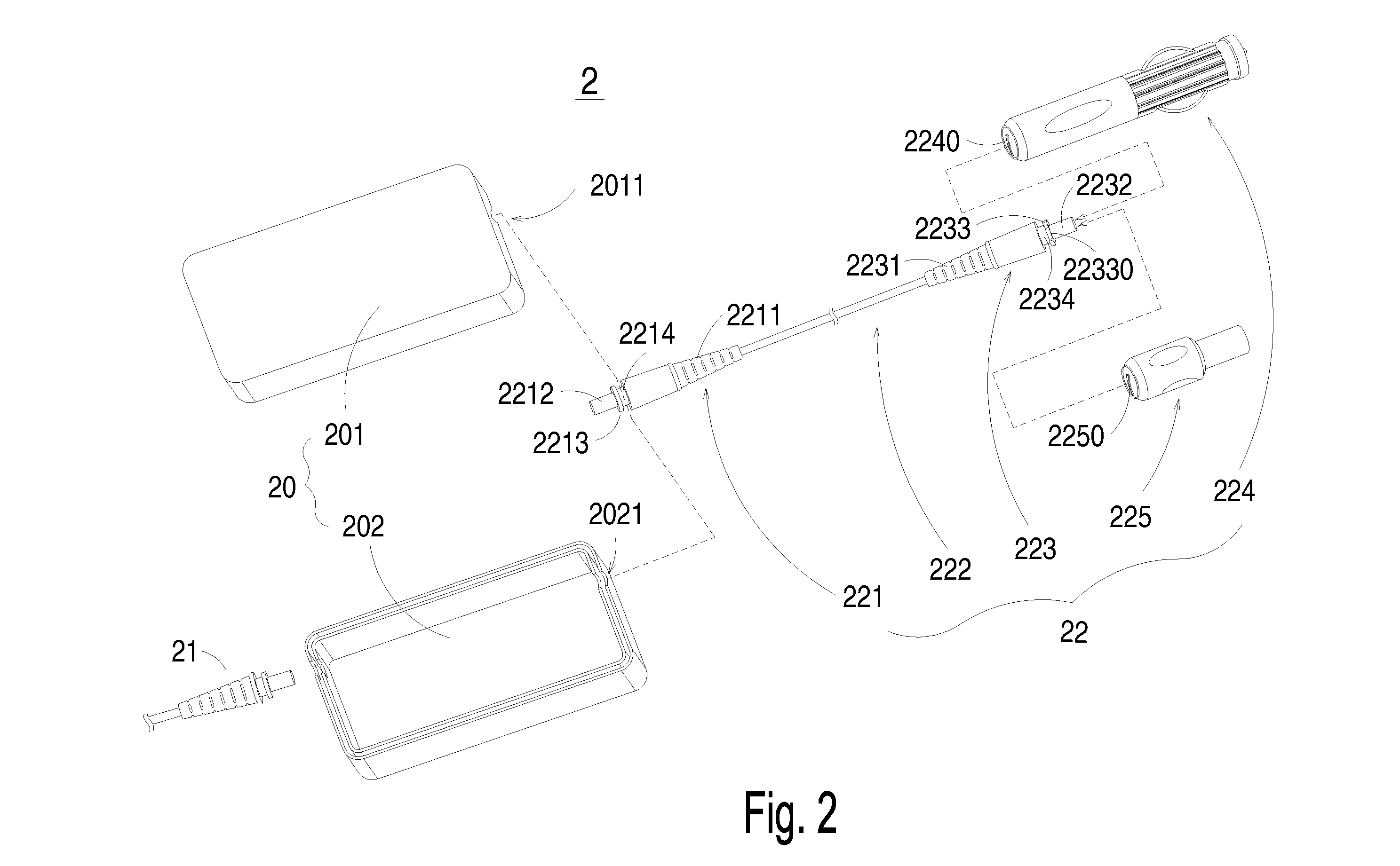 Multipurpose input plug assembly and power adapter having the same