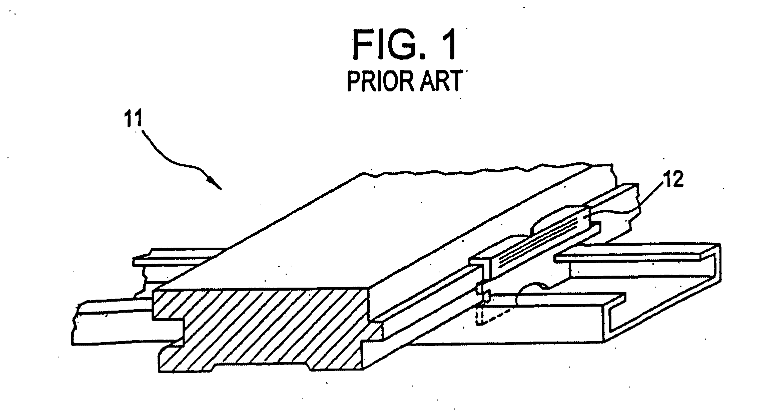 Flooring system having sub-panels with complementary edge patterns