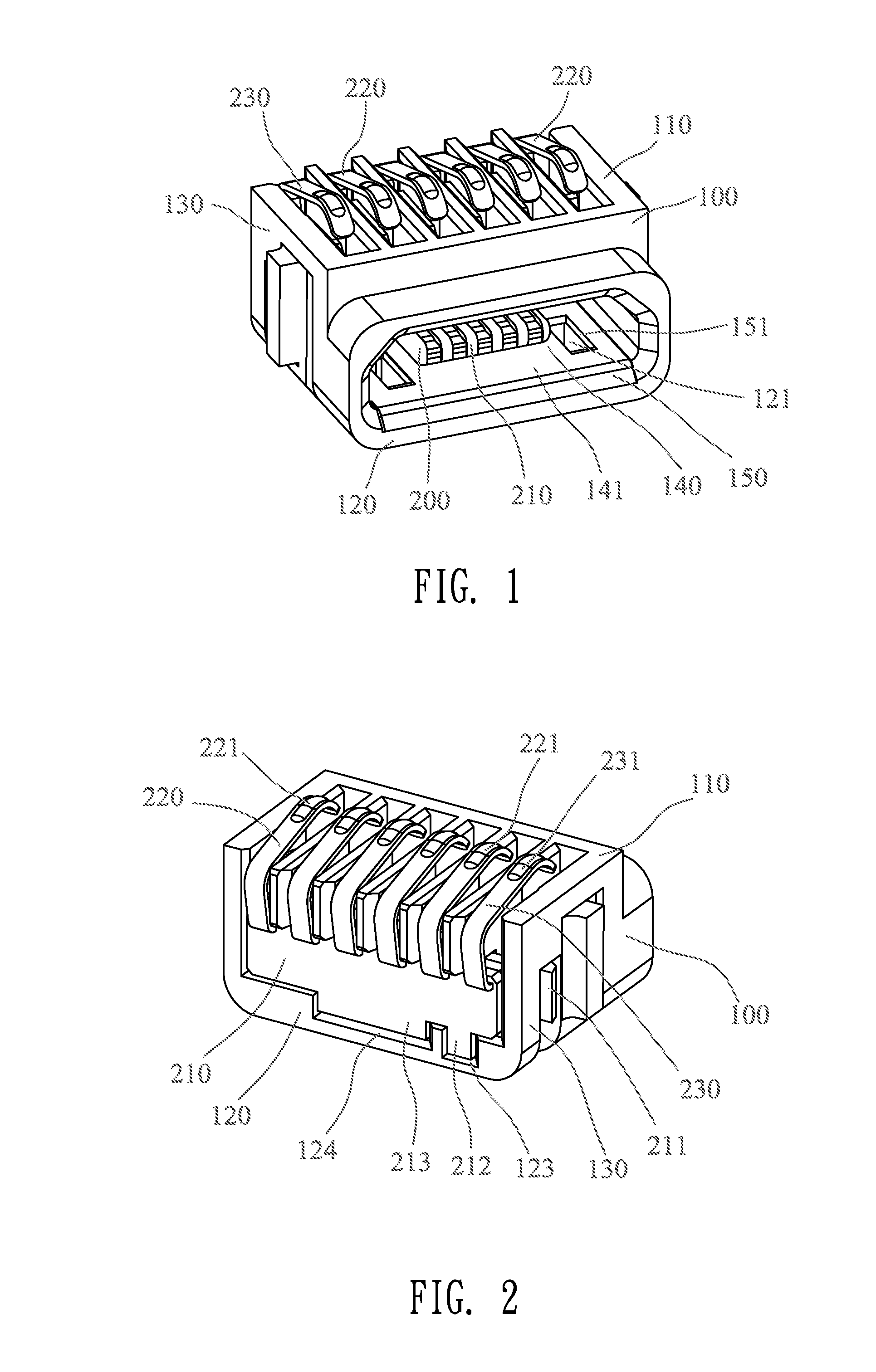 Electronic connector with grounding metal plate