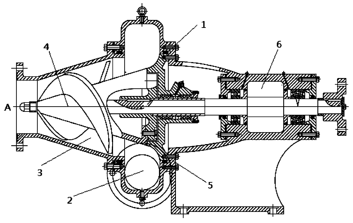 Spiral centrifugal pump