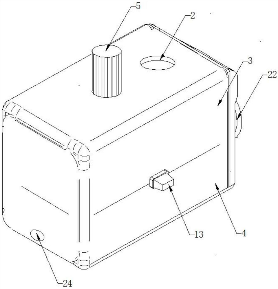 Device for producing fireproof coating for indoor non-expansive steel structure