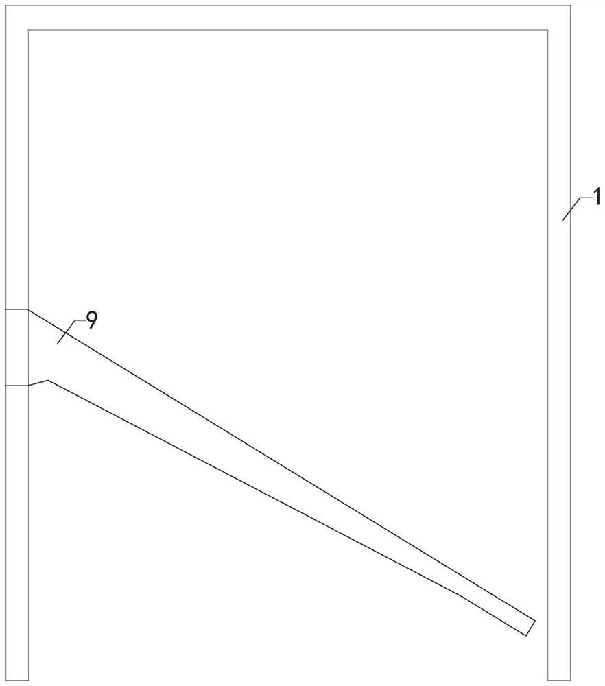 Breeding waste composting ammonia emission sampling device