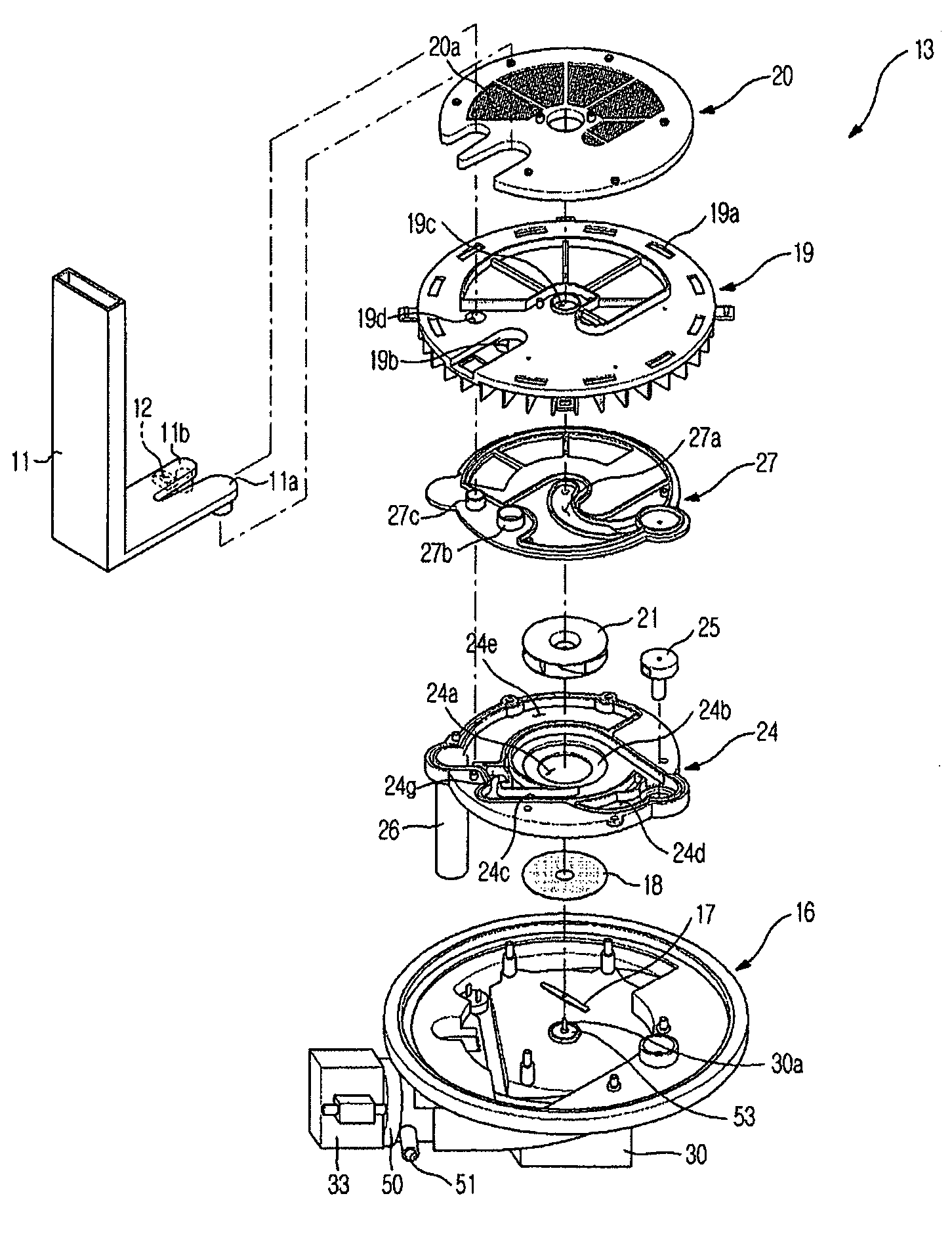 Dish washing machine preventing excessive water pressure