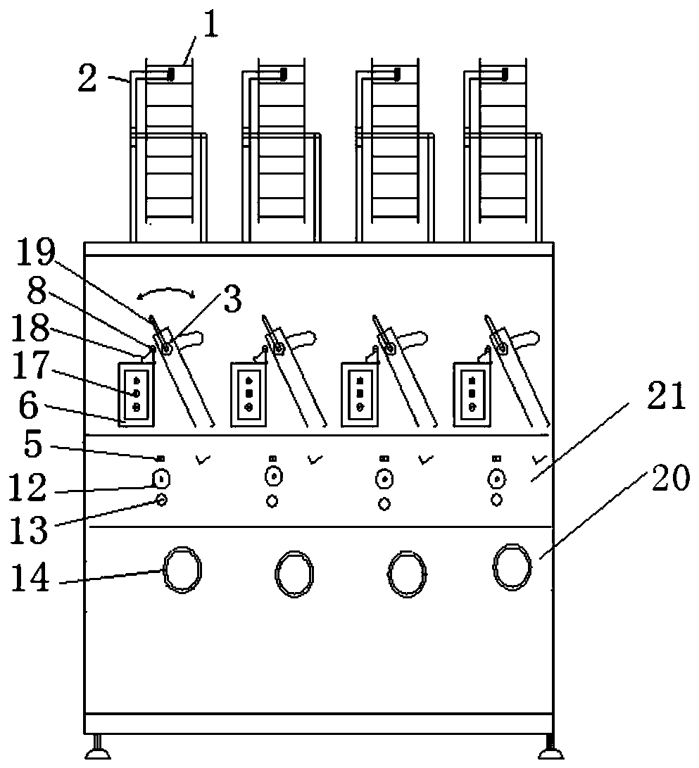 Bobbin winder used for glass fiber active winding