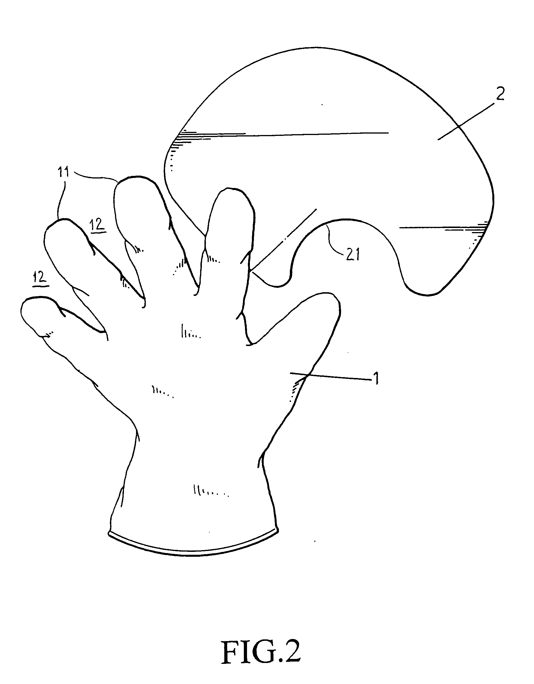 Glove structure