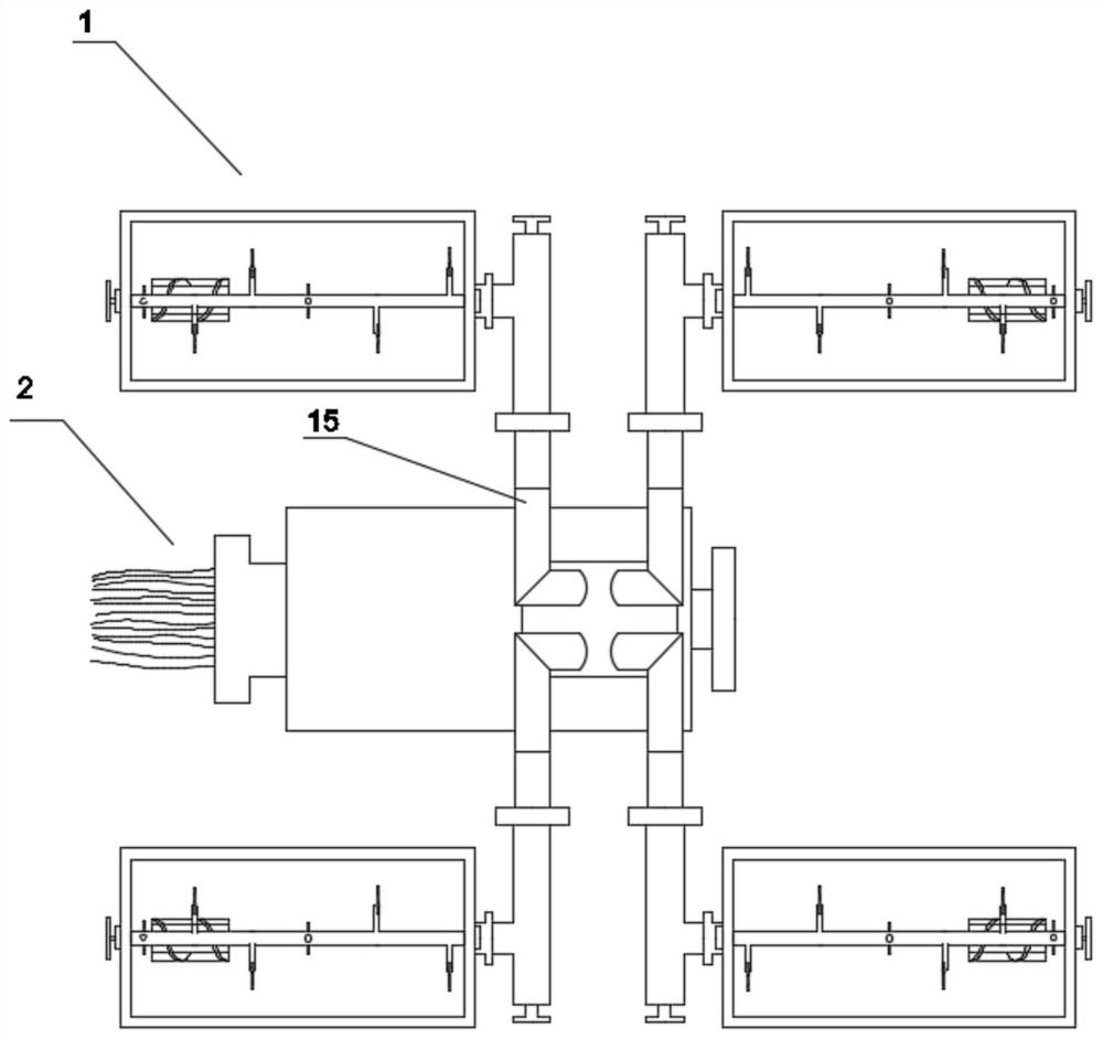 Rice noodle extrusion device