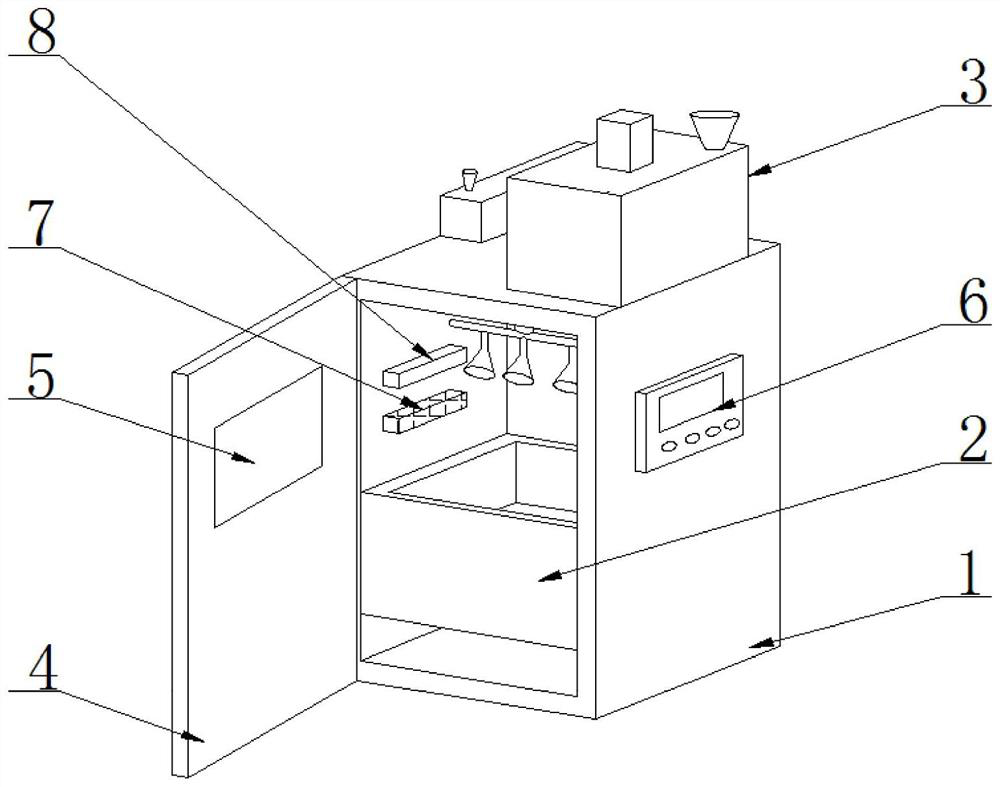 A simulation experiment device for the release of heavy metals in tailings sand