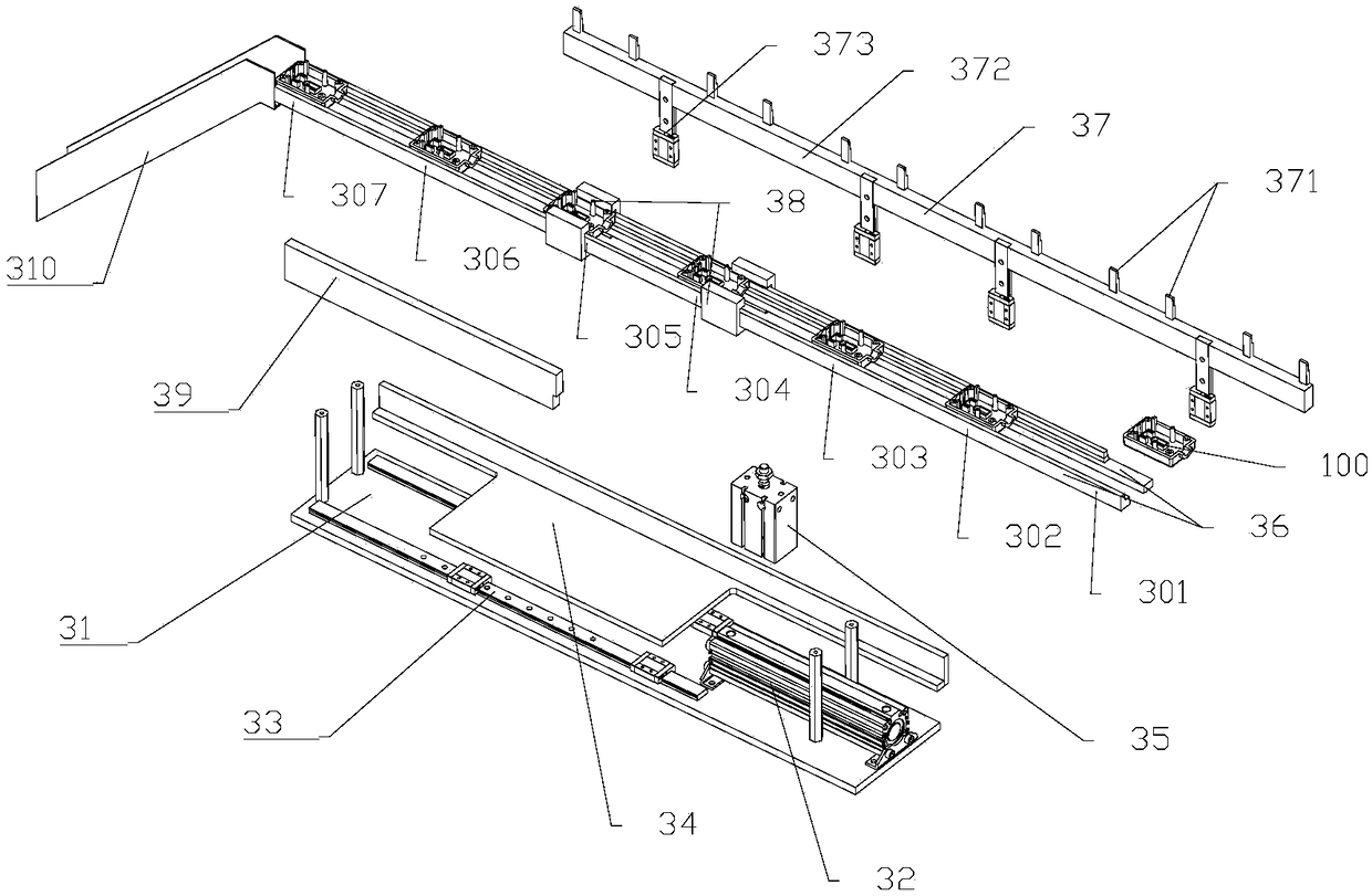 Bottom binding post assembly device and electric leakage switch production equipment