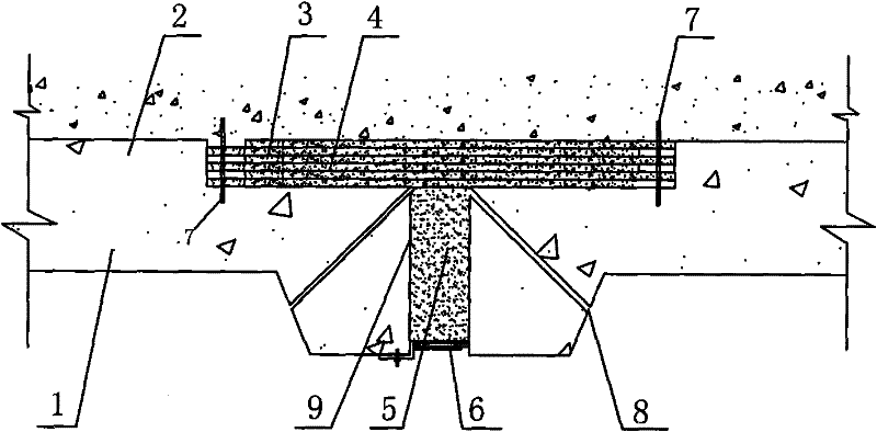 Flexible connecting and sealing bitumastic impervious structure of tunnel deformation joint and constructing method