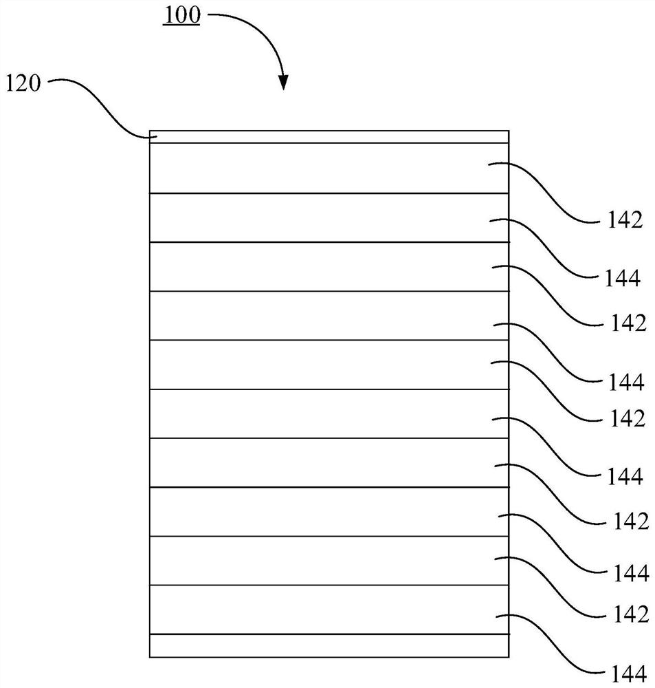 Projection curtain with optical structure