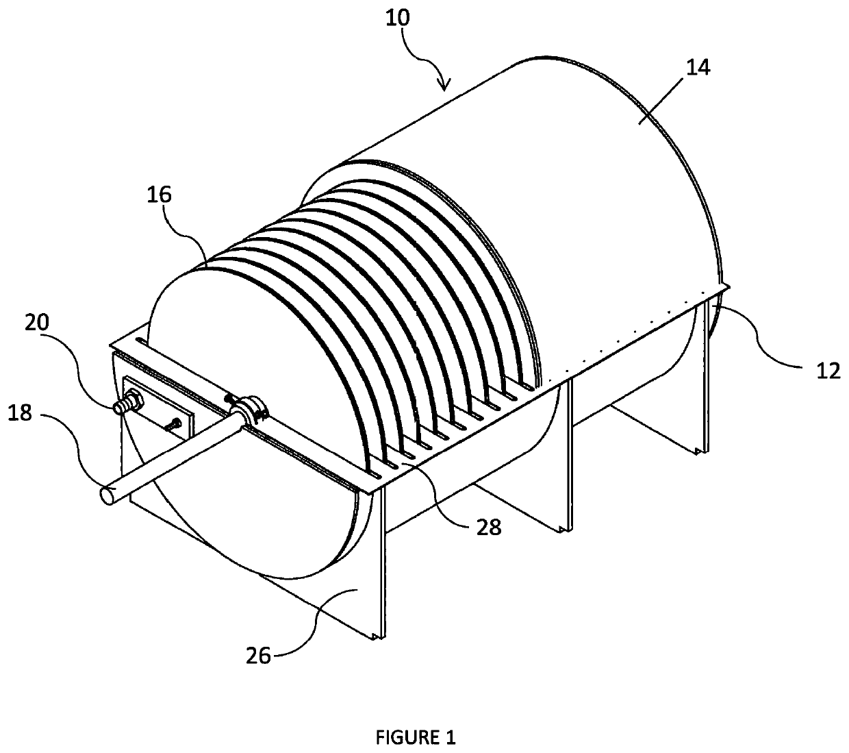 Rotating contactor reactor