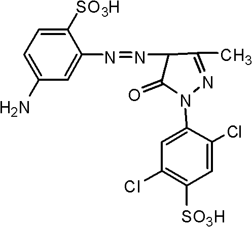 Wool bright yellow active dye and preparation method thereof