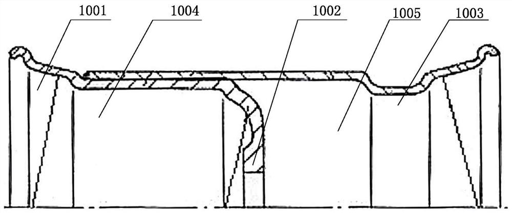 Wide-base wheel, wide-base wheel assembly and electric vehicle