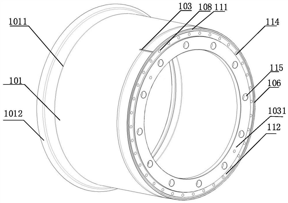 Wide-base wheel, wide-base wheel assembly and electric vehicle