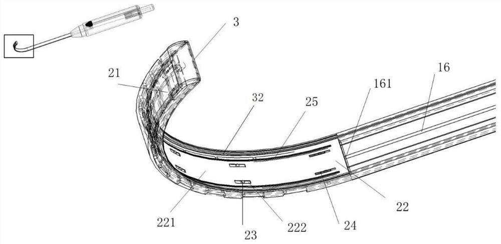 Ophthalmic operation device for sclera