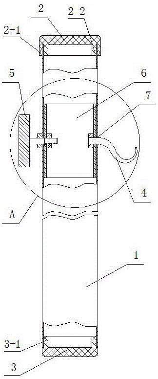 A device for adjusting the height of cranial drainage tube