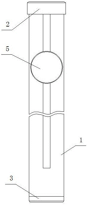 A device for adjusting the height of cranial drainage tube