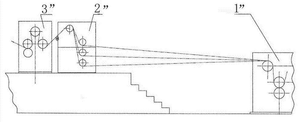 Silk stacking device suitable for chemical fiber device