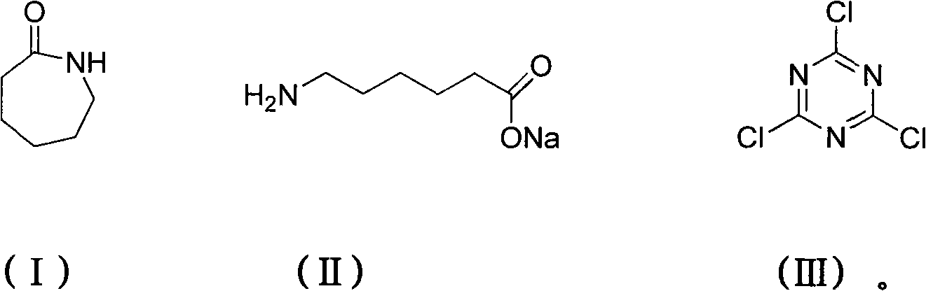 Method for preparing 2,4,6-tri(amino caproyl)-1,3,5-triazine