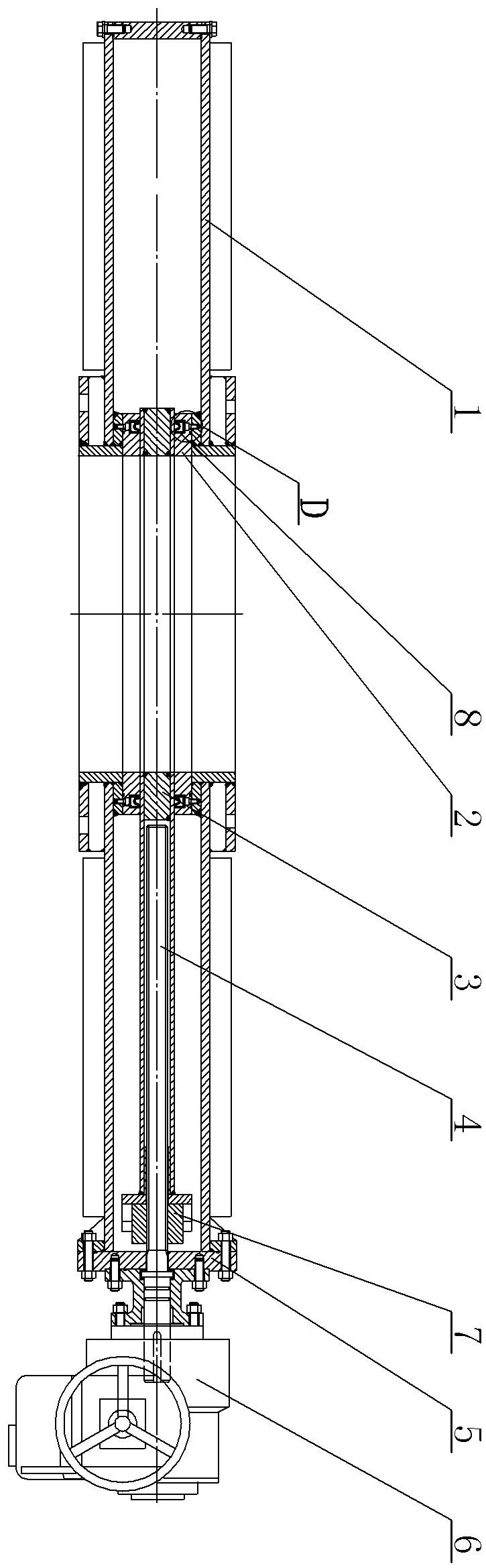 Electric isolating valve