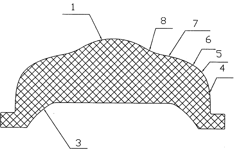 LED combined optical lens