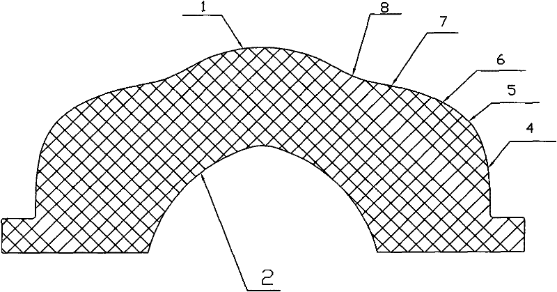 LED combined optical lens