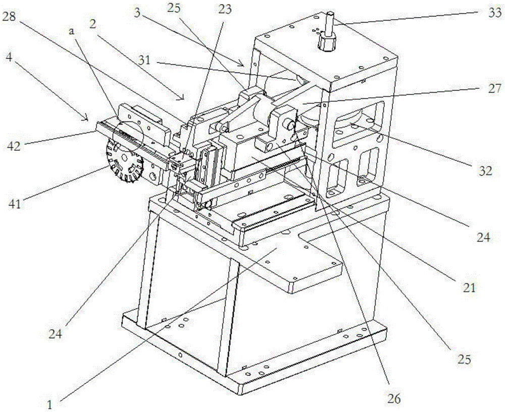 A terminal automatic assembly machine