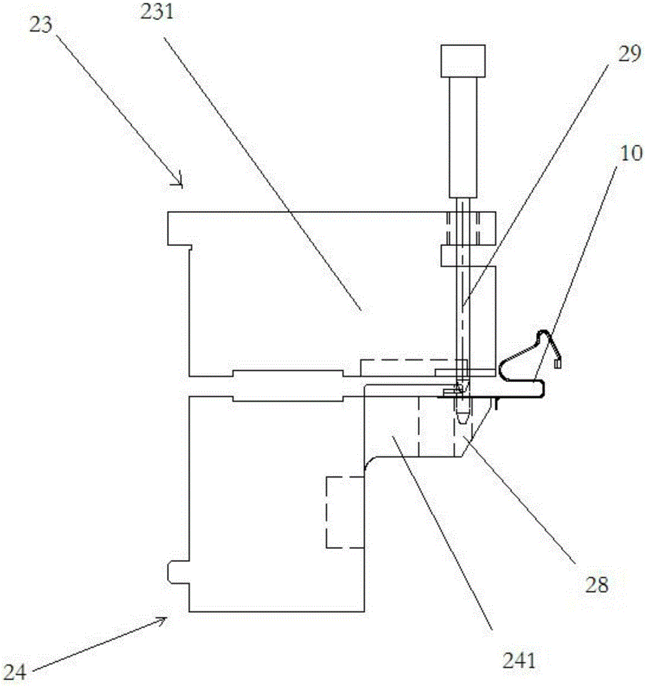 A terminal automatic assembly machine