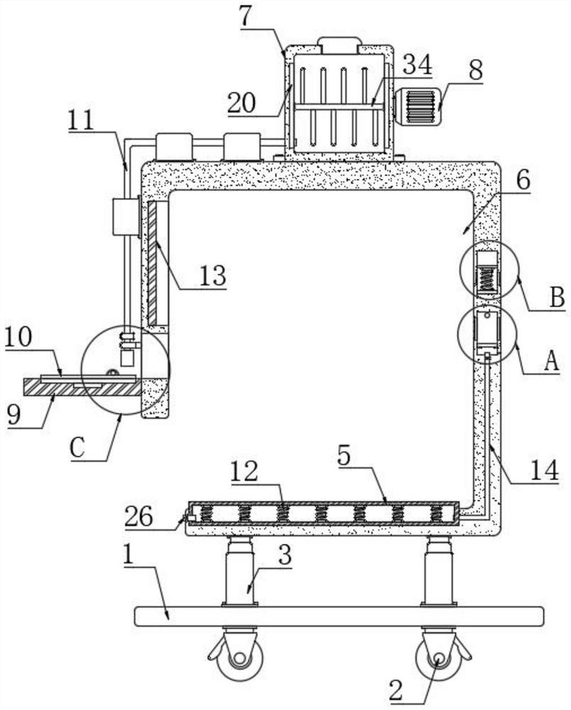 Efficient auxiliary device for blood drawing of child blood patient