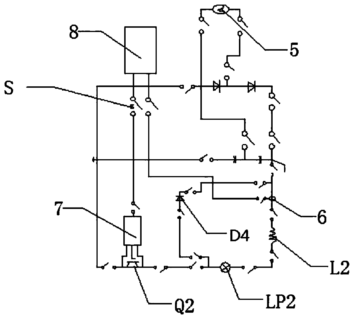 A yag laser welding power supply teaching experiment and passing examination platform