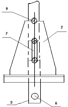 Method of lifting steel box beam with steel lifting bands and hydraulic device