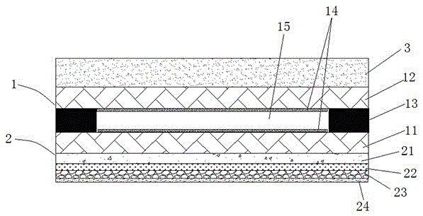 High-heat-insulation noise-reducing anti-radiation vacuum glass and manufacture method thereof